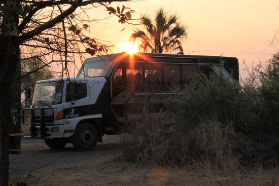 Unser Truck fuer die naechsten 4 Wochen.