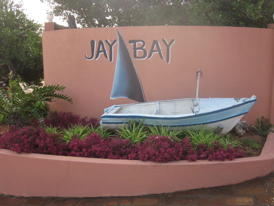 ... wir sind in der Jay Bay angelangt.