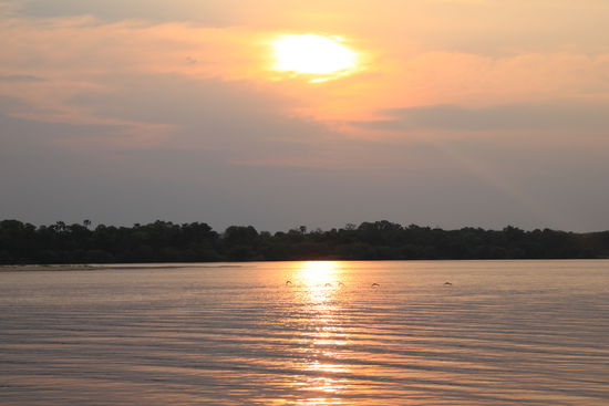 Der Sonnenuntargang war einfach traumhaft