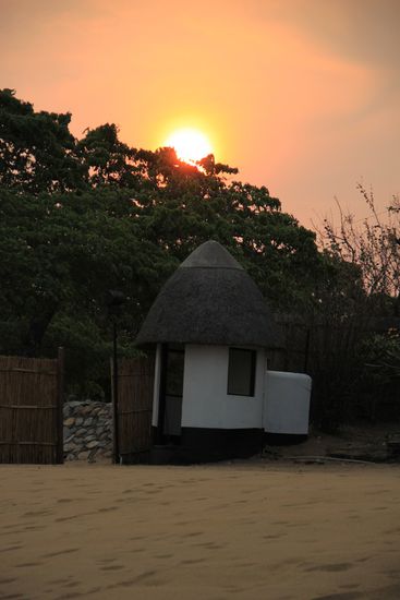 Die Sonne geht auch heute unter...