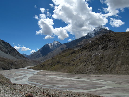 Auf zu Fuss ins Chandratal.