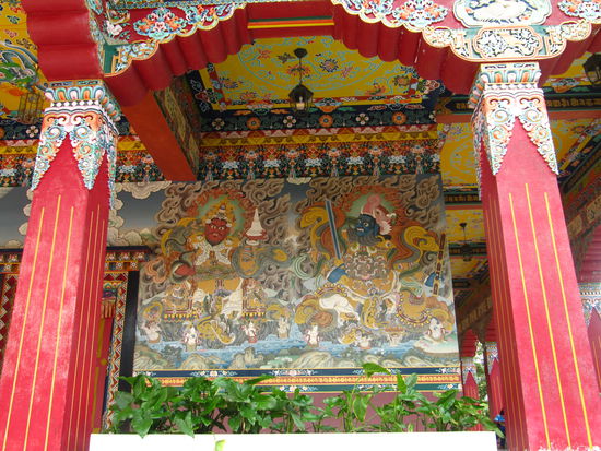 Buddhistisches Kloster Kundan im Norden Kathmandus.