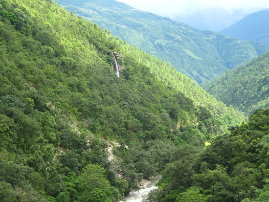 Bis ans Ende des oberen rechten Bildrandes ging es.