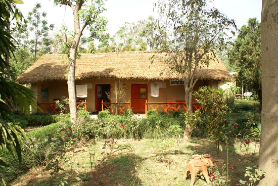 Hotelanlage in Bardia