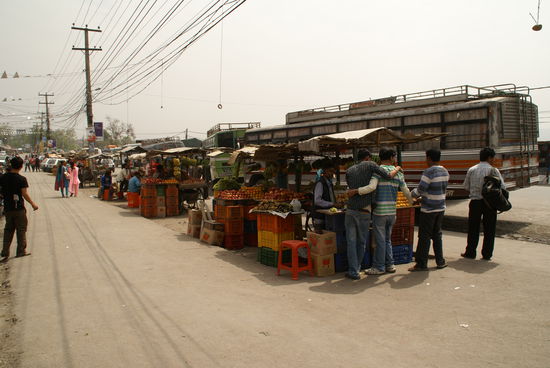 Busbahnhof in Pokhara