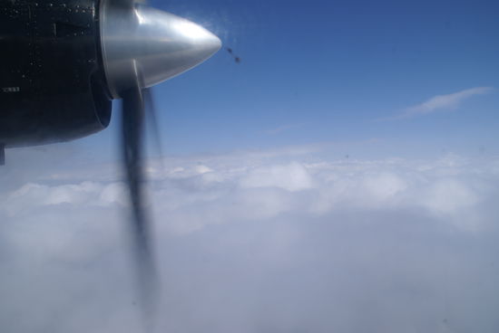 ...aber es war wie immer bewölkt! 