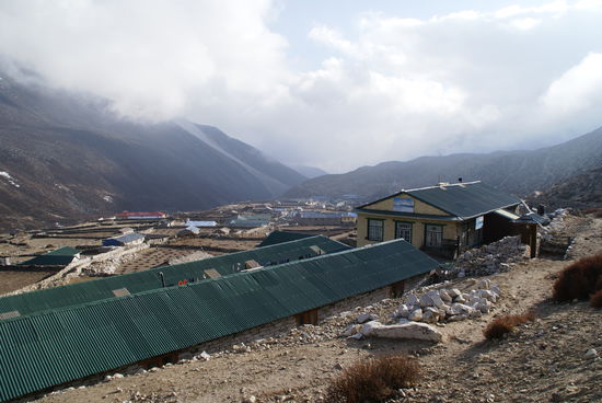 Blick über Dingboche