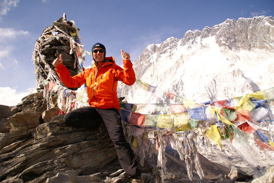 Gipfel des Chhukhung Ri (5550m)