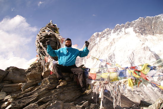 Auch Kipa war glaub ich froh endlich oben zu sein!! 