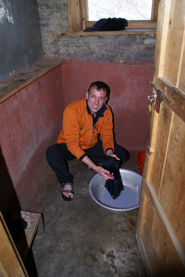 Waschtag in unserer Lodge!!!