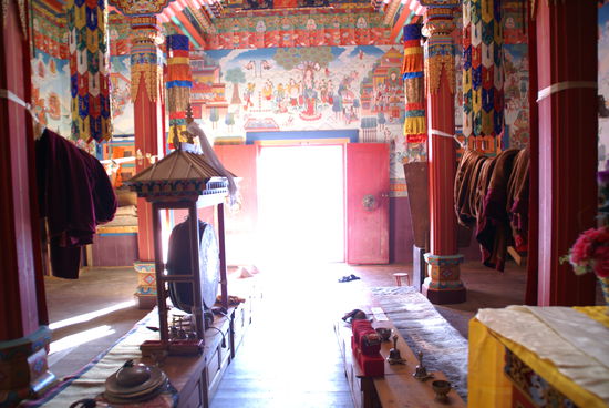 Das Kloster von Innen