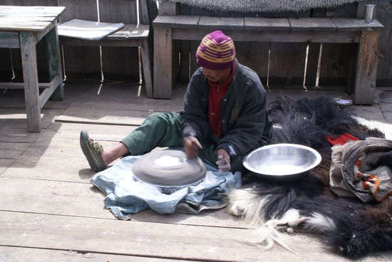 Herstellung von Reismehl