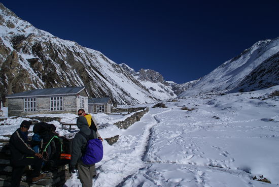 Unsere Aufstiegsroute