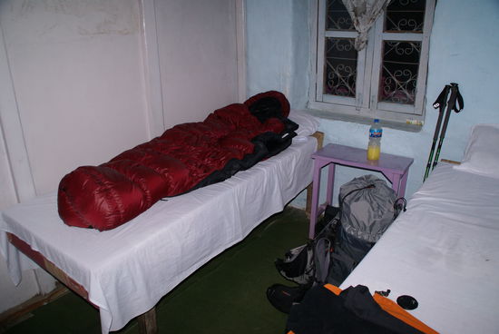 Mein (sehr einfaches) Zimmer in Tarapani