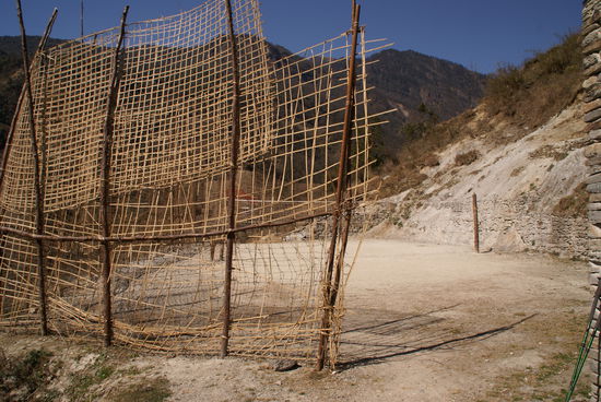 So sehen hier Volleyballplätze aus...