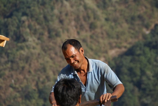 Die Männer vom "Sägewerk"
