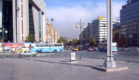 Mitten im Zentrum von Ankara ist es am Samstagmorgen noch angenehm leer...
