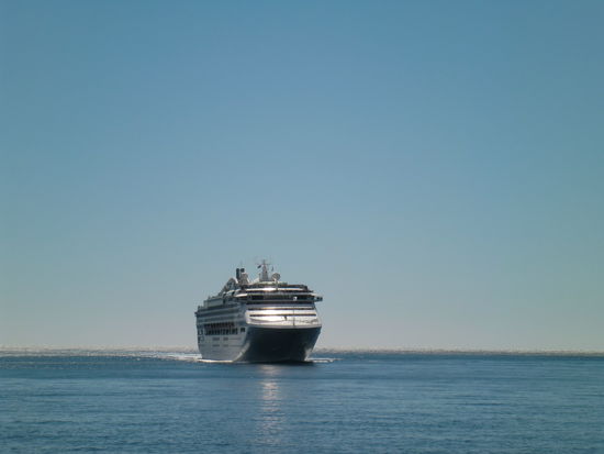 der kam uns unterwegs entgegen