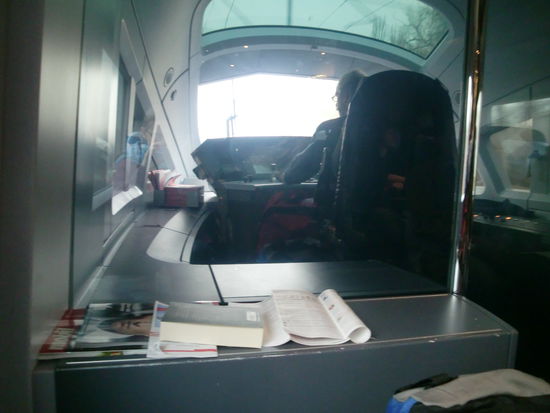 Mein Platz gestern im ICE. War echt super!