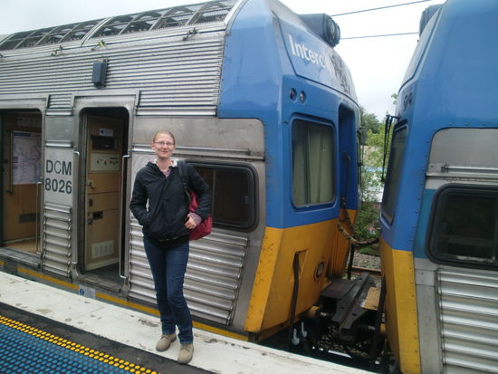 In diesem Zug haben wir insgesamt 4 Stunden verbracht.