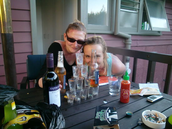 Das haben natürlich nicht wir getrunken!