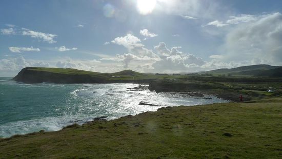 Das ist die Bucht auf der linken Seite (wenn man vom oberen Bild ausgeht). Hier wars wie ein Spielplatz.......