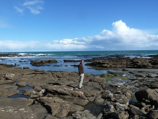 Noch ist er trocken....