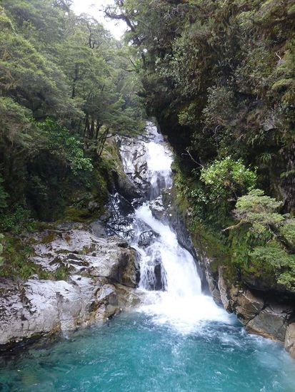 Wasserfall Nr. 1 und es sollten noch einige folgen.....