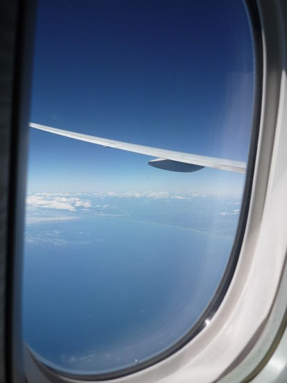 Unser erster Blick auf Neuseeland's Kueste