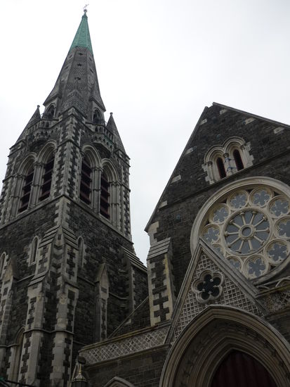 Die Kathedrale, die dem Cathedral Square seinen Namen gibt.