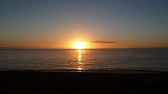 Sonnenaufgang in Totaranui