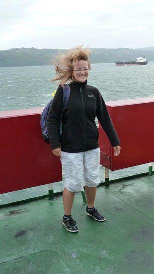 Auf Deck hat es leicht gezogen...