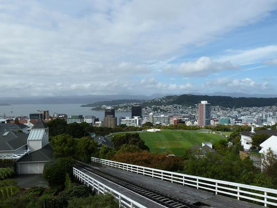 Blick auf Wellington