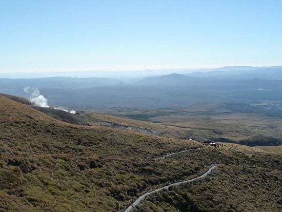 Die letzten 6km....auch hier dampfts noch..