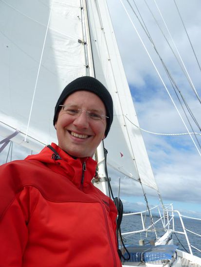 Alex freut sich natürlich wie Bolle