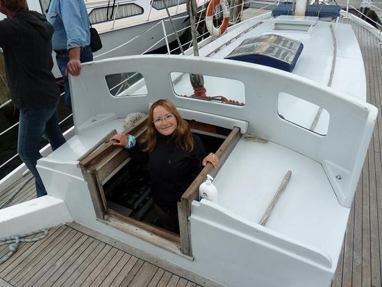 Für mich wars die erste Segeltour, aber ich war optimistisch