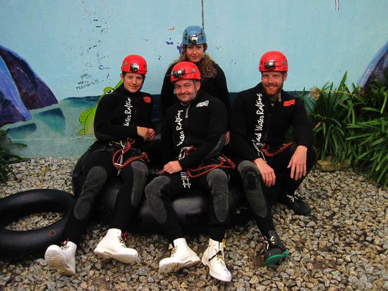 Der Expeditionstrupp bestand aus uns vier, einem Paar aus Wellington während der Flitterwochen und Franz aus Germany, der als Koch in Queenstown gearbeitet hat.