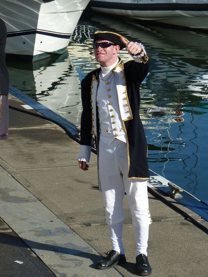 Gut: Ein wenig Tourigedöns musste auch sein in Form von Albino-Captain-Cook 