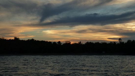 Sonnenuntergang über Drawaqa