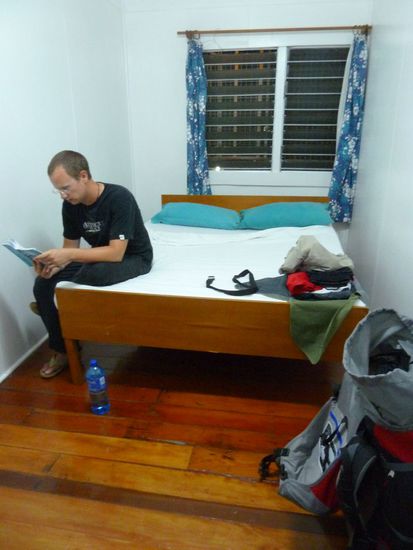 Unser Zimmer im South Central Hostel.