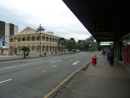 Wir machten uns auf in Richtung City.