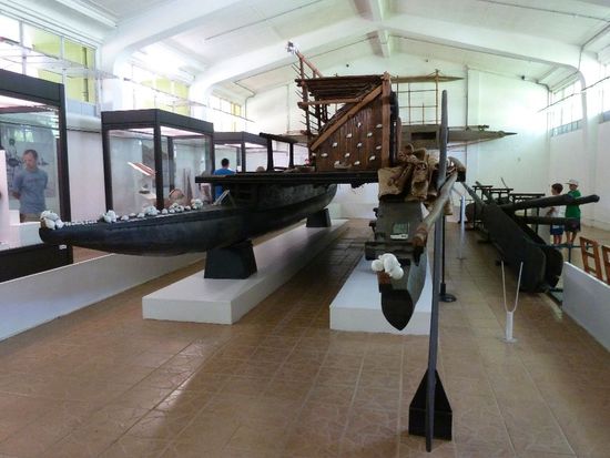 Noch ein wenig Kulturelles, bevor es zum Bus Richtung Fähre ging.