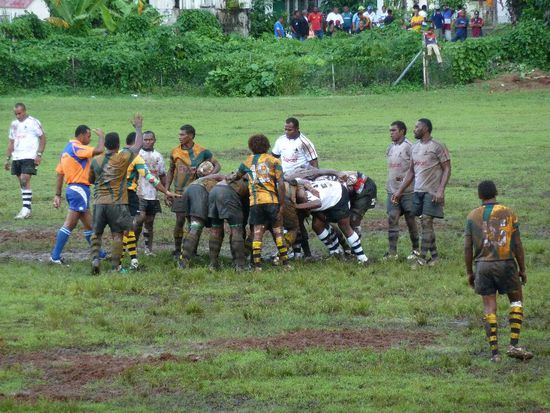 Ovalau in gelbgrün, Sigatoka in weißßschwarz.