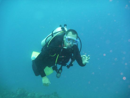 Den Daumen-hoch konnte er hier nicht bringen 