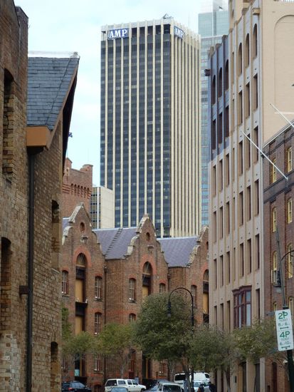 Auf dem Weg Richtung Innenstadt.