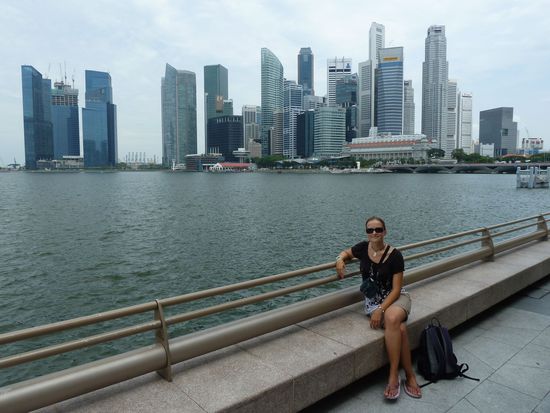 kleines Päuschen an der Uferpromenade