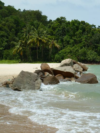 So kann der Strand hier aussehen...