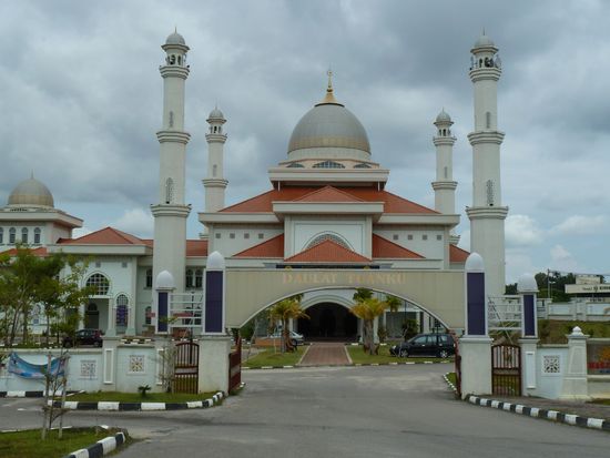 Die Moschee in Marang