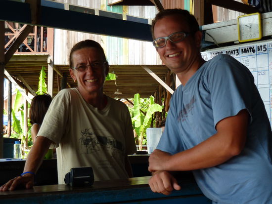 Alex + Dive-instructor Birgit