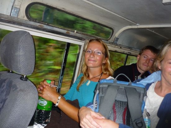 Mit dem Jeep Richtung Jungle